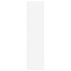 vidaXL Kleiderschrank Weiß 100×50×200 cm Holzwerkstoff