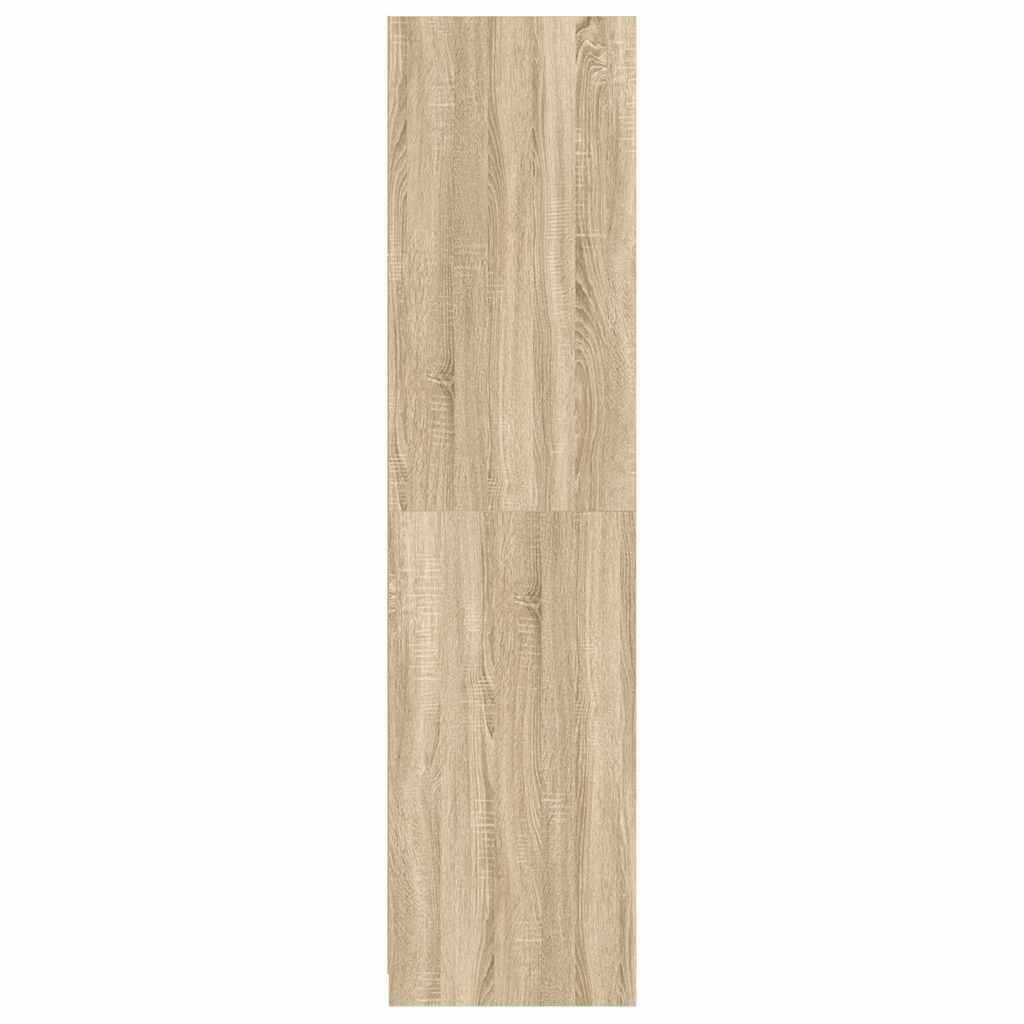vidaXL Kleiderschrank Sonoma-Eiche 100x50x200 cm Holzwerkstoff