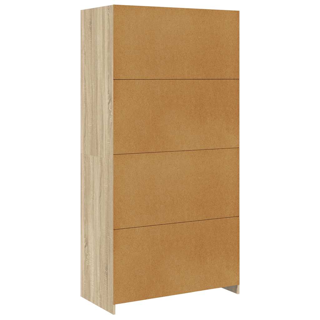 vidaXL Kleiderschrank Sonoma-Eiche 100x50x200 cm Holzwerkstoff