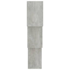 vidaXL Würfel-Wandregale Betongrau 68x15x68 cm Holzwerkstoff