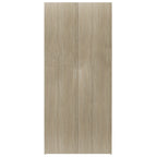 vidaXL Schuhschrank Sonoma-Eiche 80x35,5x180 cm Holzwerkstoff