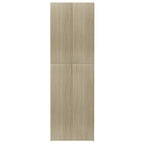 vidaXL Büroschrank Sonoma-Eiche 60x32x190 cm Holzwerkstoff