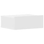 vidaXL Hängender Nachttisch Weiß 40x30x15 cm Holzwerkstoff