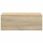 vidaXL Hängender Nachttisch Sonoma-Eiche 40x30x15 cm Holzwerkstoff