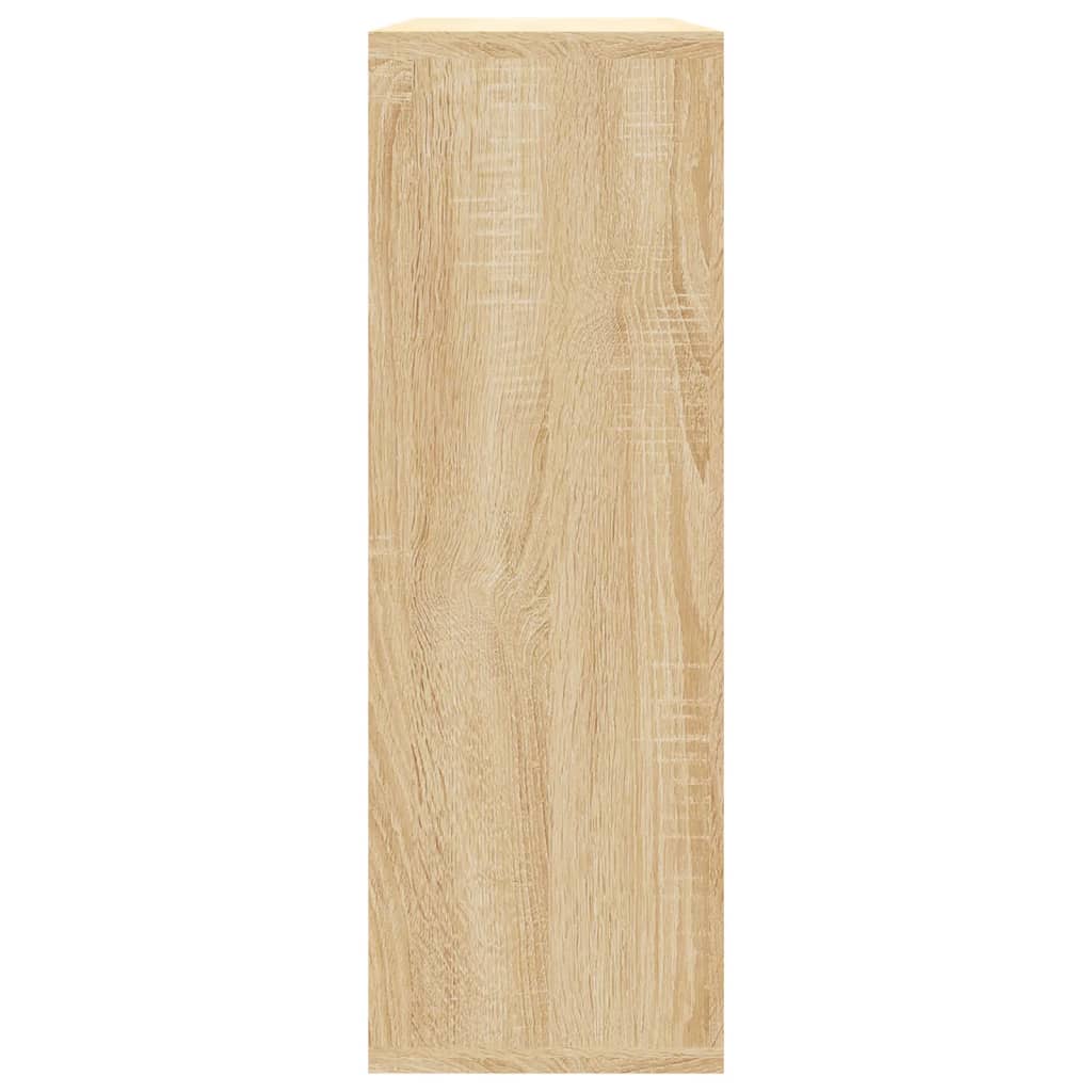 vidaXL Wandregale Sonoma-Eiche 104x20x58,5 cm Holzwerkstoff