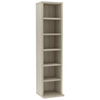 vidaXL CD-Schrank Sonoma-Eiche 21x20x88 cm Holzwerkstoff