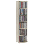 vidaXL CD-Schrank Sonoma-Eiche 21x20x88 cm Holzwerkstoff