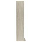 vidaXL CD-Schrank Sonoma-Eiche 21x20x88 cm Holzwerkstoff