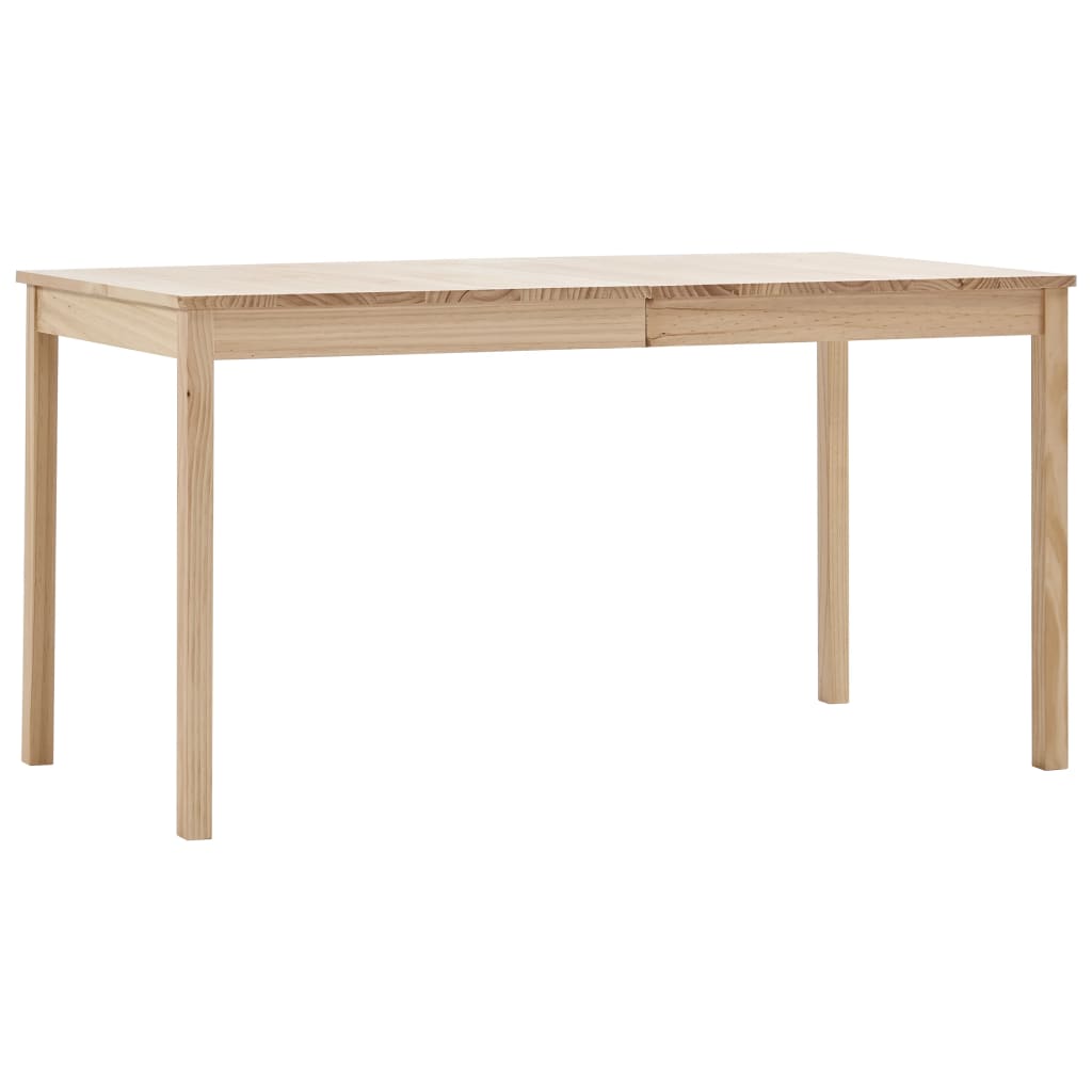 vidaXL Esstisch 140 x 70 x 73 cm Kiefernholz