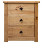 vidaXL Nachtschrank 46x40x57 cm Kiefernholz Panama