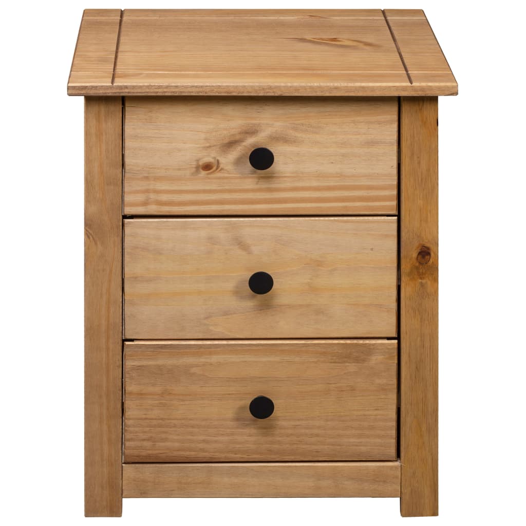vidaXL Nachtschrank 46x40x57 cm Kiefernholz Panama