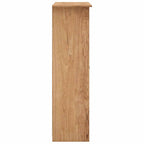 vidaXL Kleiderschrank 3-Türig 118×50×171,5 cm Kiefer Panama Serie