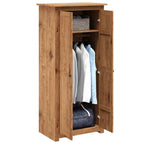 vidaXL Kleiderschrank 80x50x171,5 cm Kiefernholz Panama