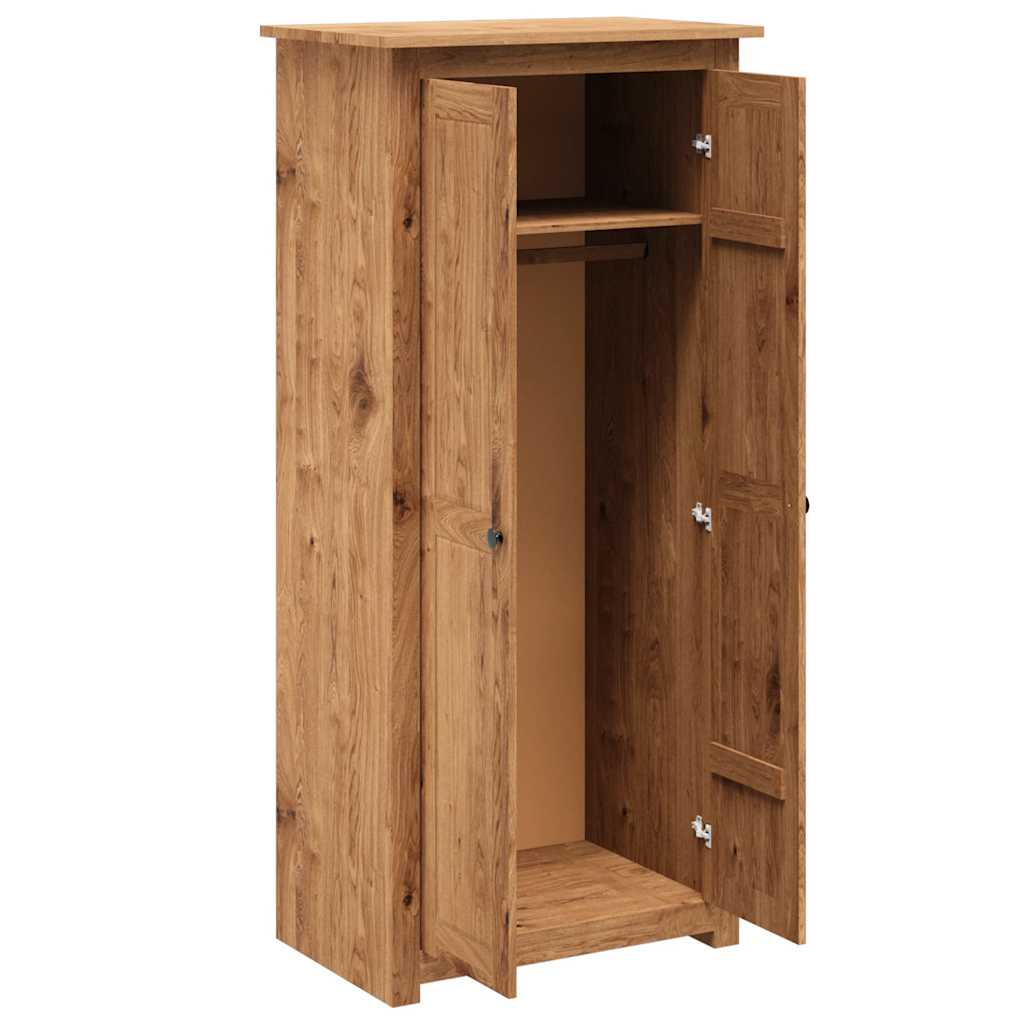 vidaXL Kleiderschrank 80x50x171,5 cm Kiefernholz Panama