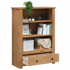 vidaXL Bücherregal 80 x 35 x 110 cm Massivholz Panama-Kiefer