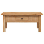 vidaXL Couchtisch 100x60x43,5 cm Massivholz Panama-Kiefer