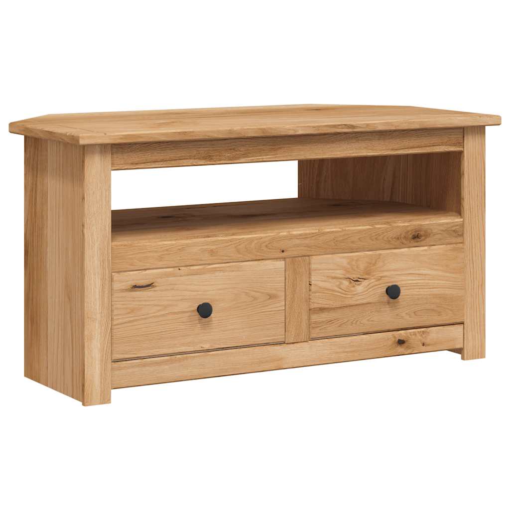 vidaXL TV-Eckschrank 93 x 49 x 49 cm Massivholz Panama-Kiefer