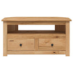 vidaXL TV-Eckschrank 93 x 49 x 49 cm Massivholz Panama-Kiefer