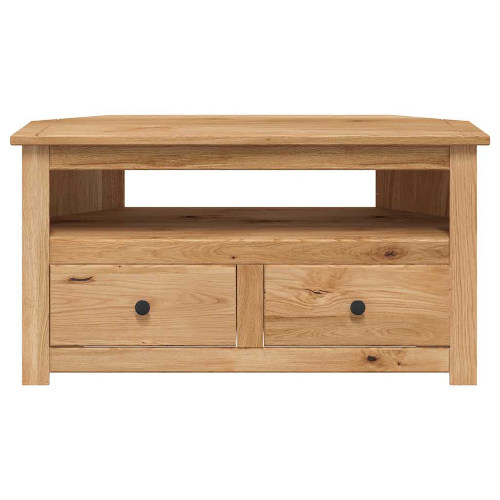 vidaXL TV-Eckschrank 93 x 49 x 49 cm Massivholz Panama-Kiefer