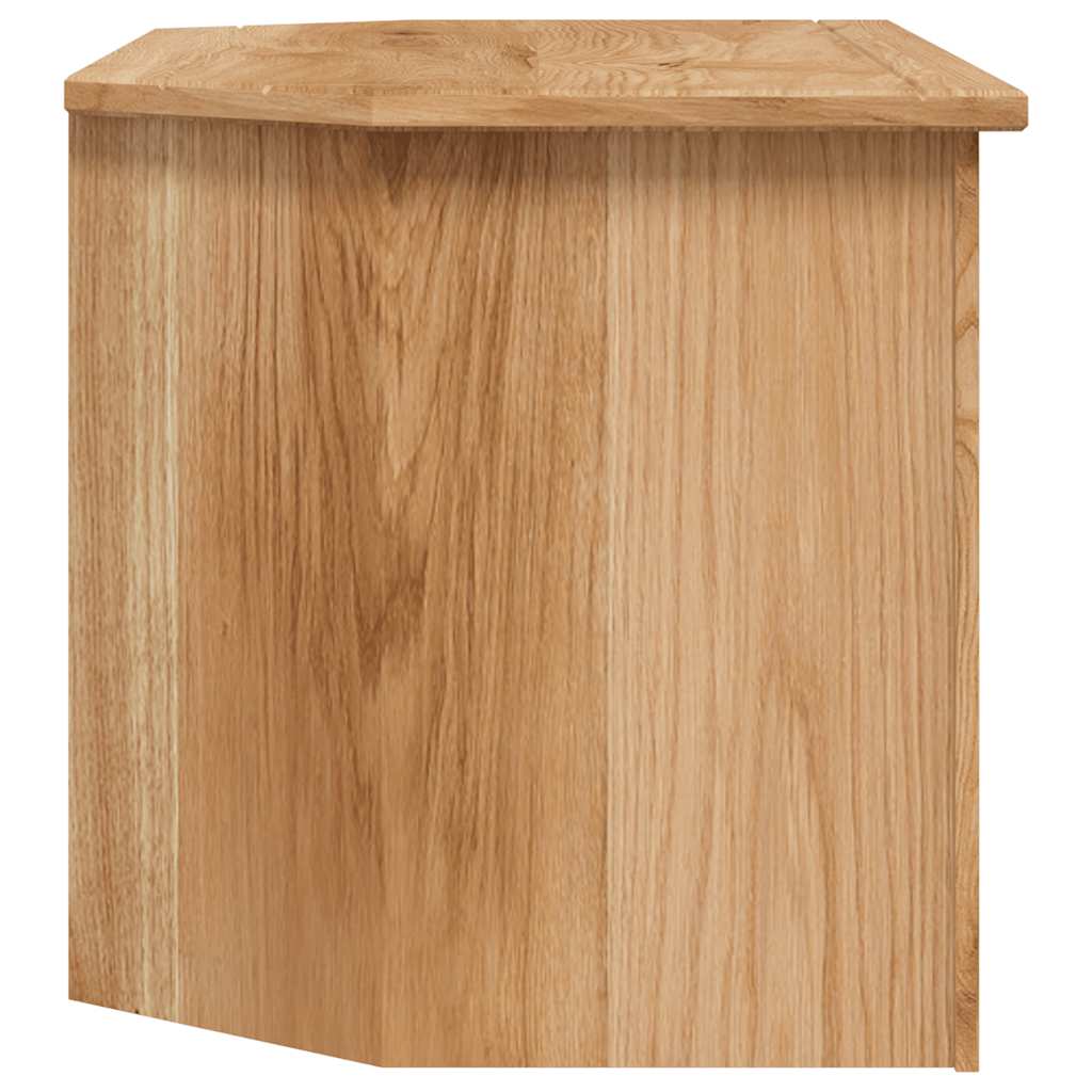 vidaXL TV-Eckschrank 93 x 49 x 49 cm Massivholz Panama-Kiefer