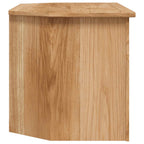vidaXL TV-Eckschrank 93 x 49 x 49 cm Massivholz Panama-Kiefer
