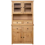 vidaXL Highboard 93x40,5x180 cm Kiefernholz Panama