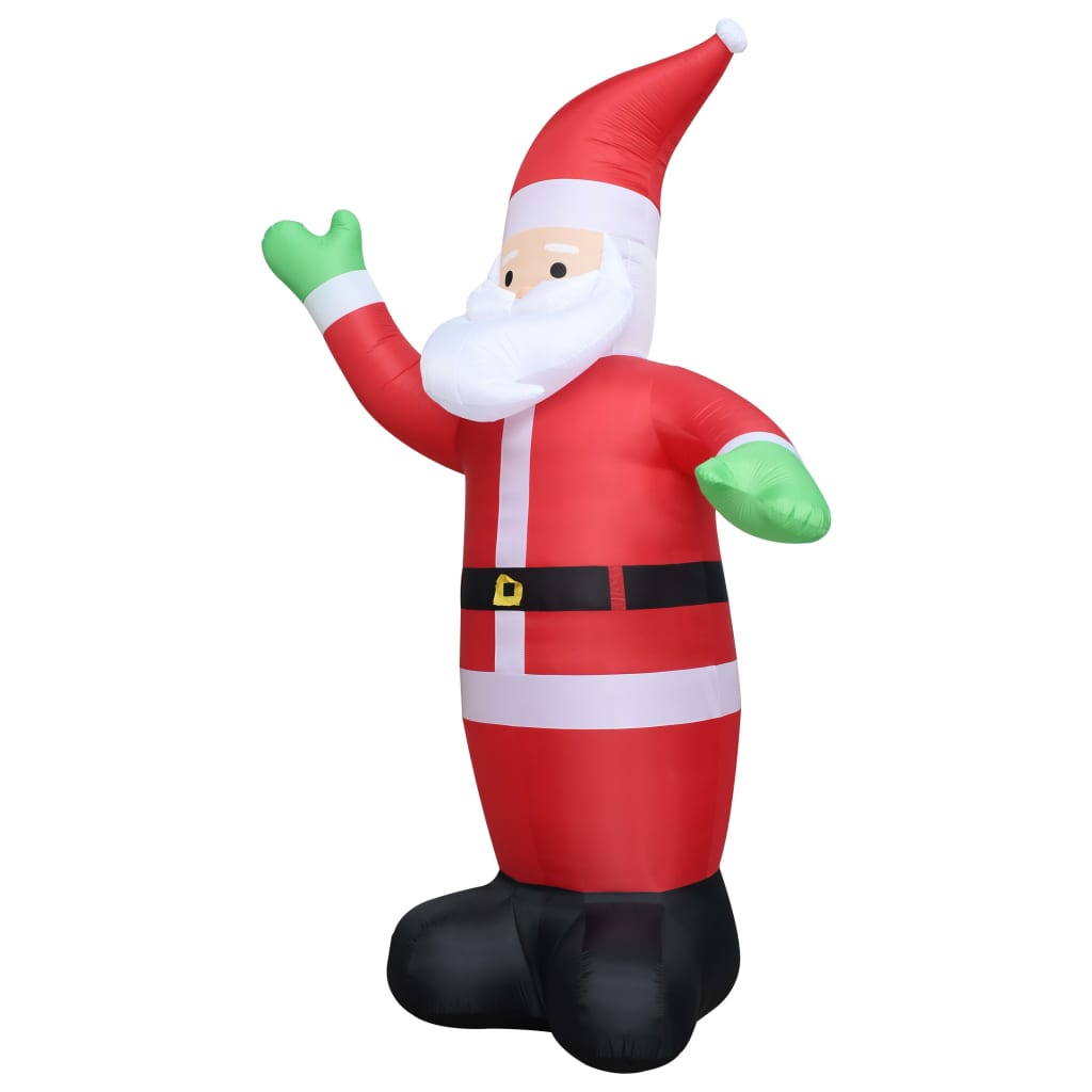 vidaXL Aufblasbarer Weihnachtsmann LED IP20 600 cm XXL