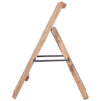 vidaXL Weinregal für 15 Flaschen 26x50x70 cm Altholz Massiv