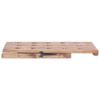 vidaXL Weinregal für 15 Flaschen 26x50x70 cm Altholz Massiv