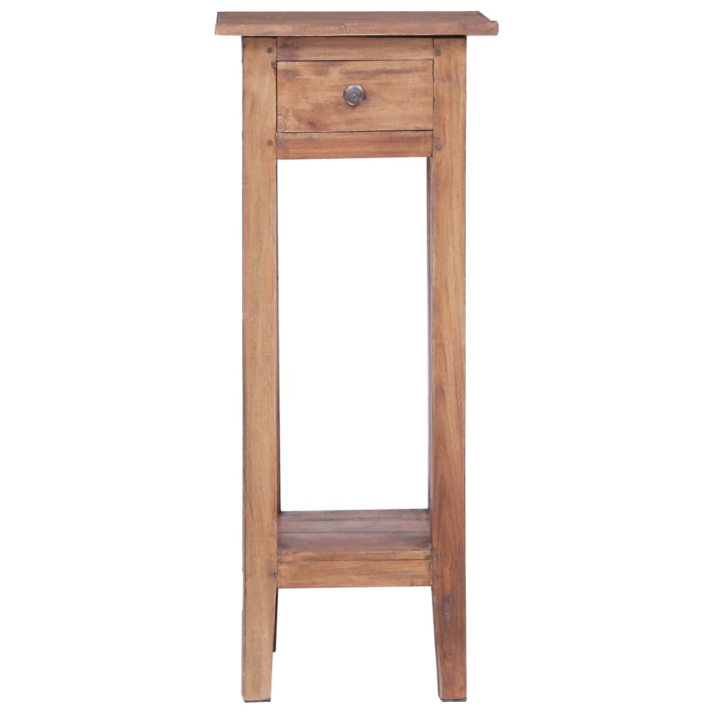 vidaXL Blumenständer 30x30x75 cm Altholz Massiv