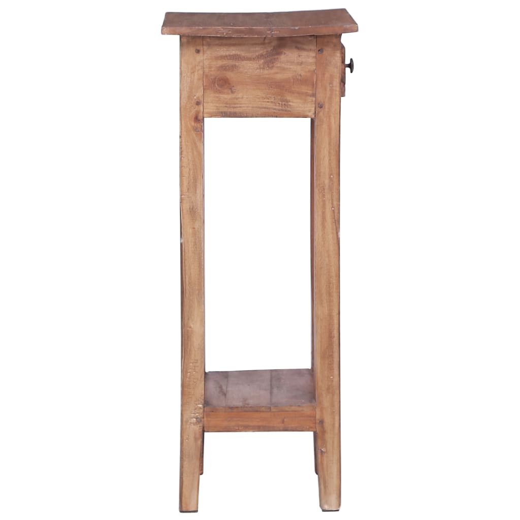 vidaXL Blumenständer 30x30x75 cm Altholz Massiv