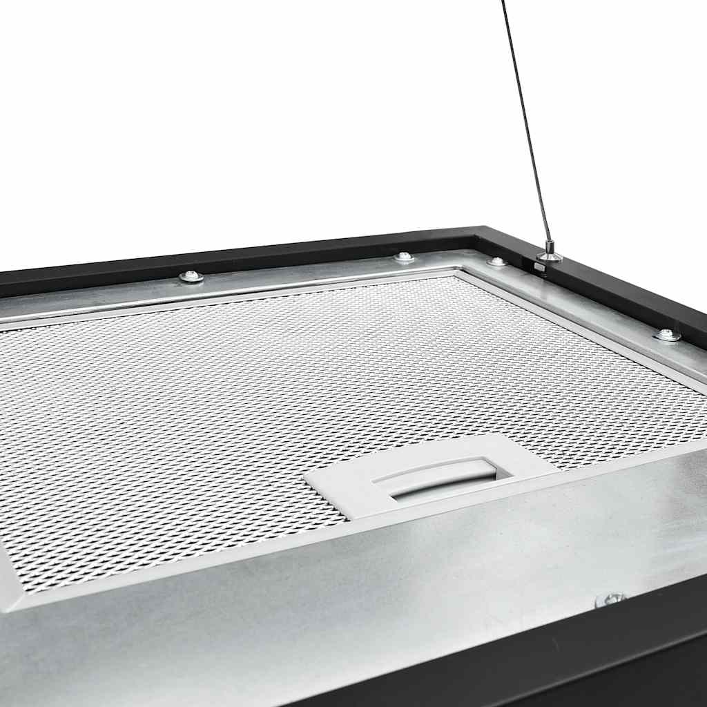 vidaXL Hängende Inselhaube Touch-Sensor LCD 37 cm Beschichteter Stahl