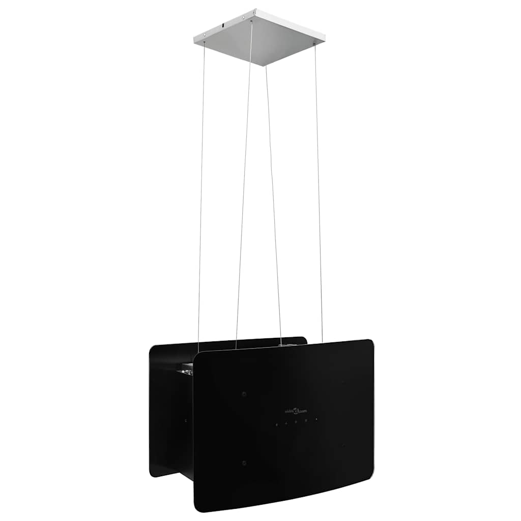 vidaXL Hängende Inselhaube Touch-Sensor LCD Gehärtetes Glas