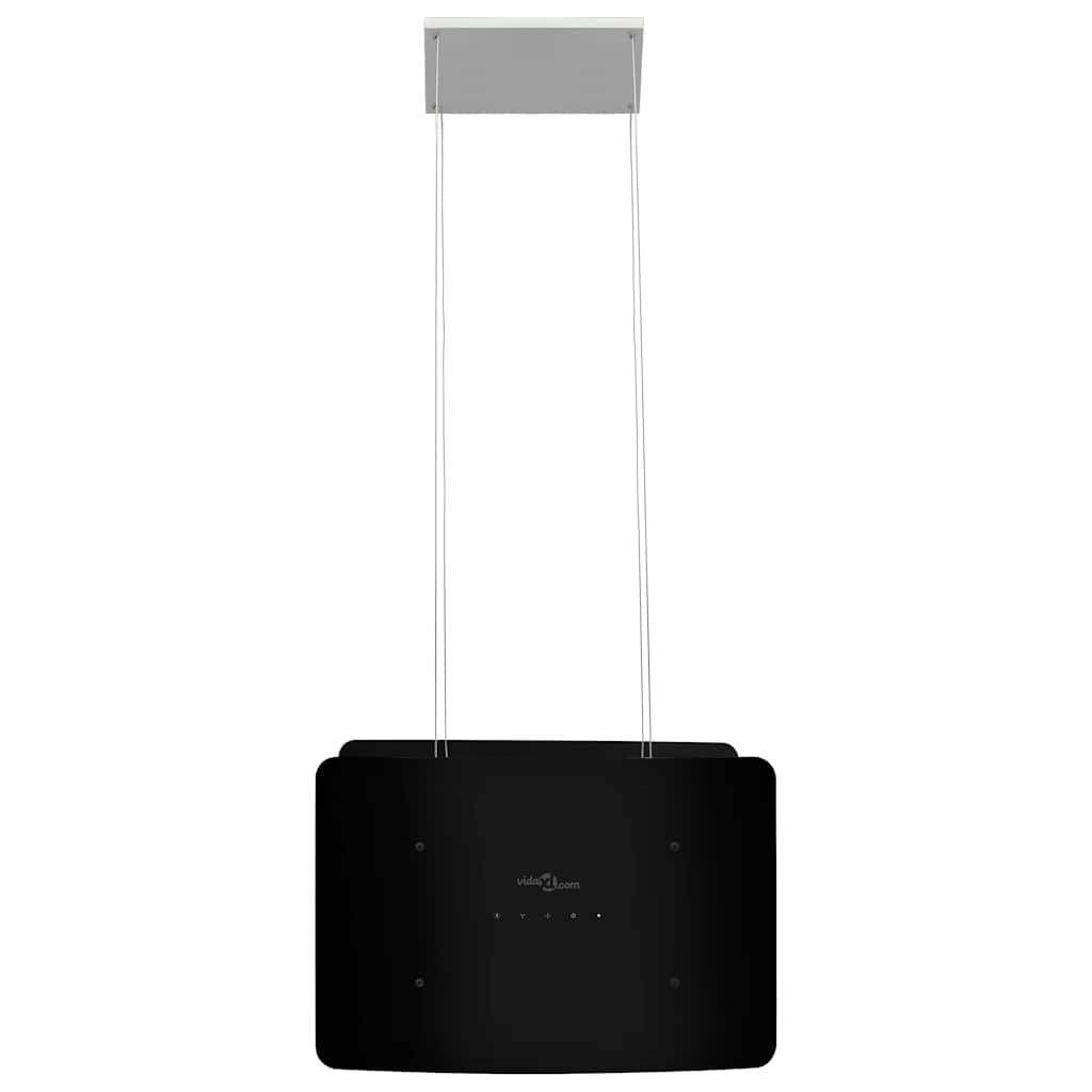 vidaXL Hängende Inselhaube Touch-Sensor LCD Gehärtetes Glas