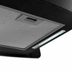 vidaXL Hängende Inselhaube Touch-Sensor LCD Gehärtetes Glas
