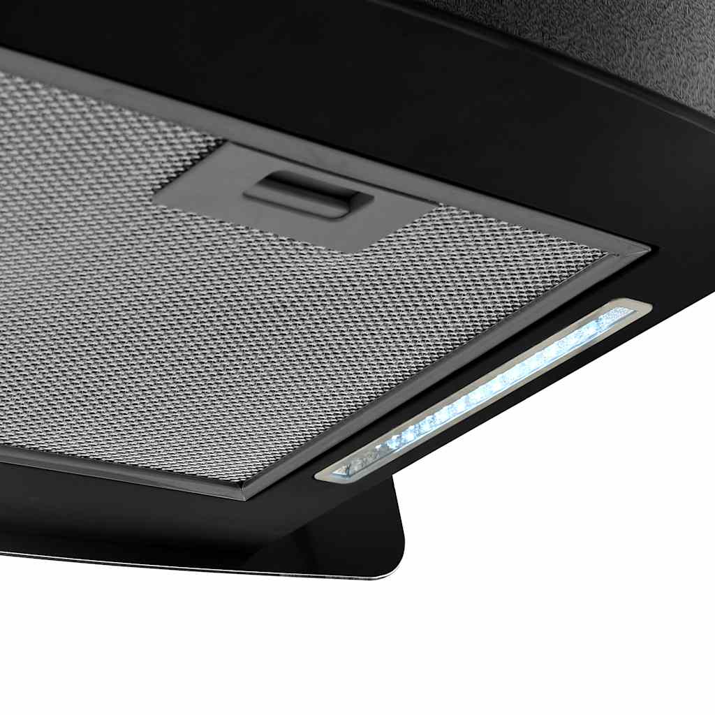 vidaXL Hängende Inselhaube Touch-Sensor LCD Gehärtetes Glas