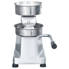 vidaXL Hamburgerpresse mit 500 Trennpapieren Aluminium 10 cm