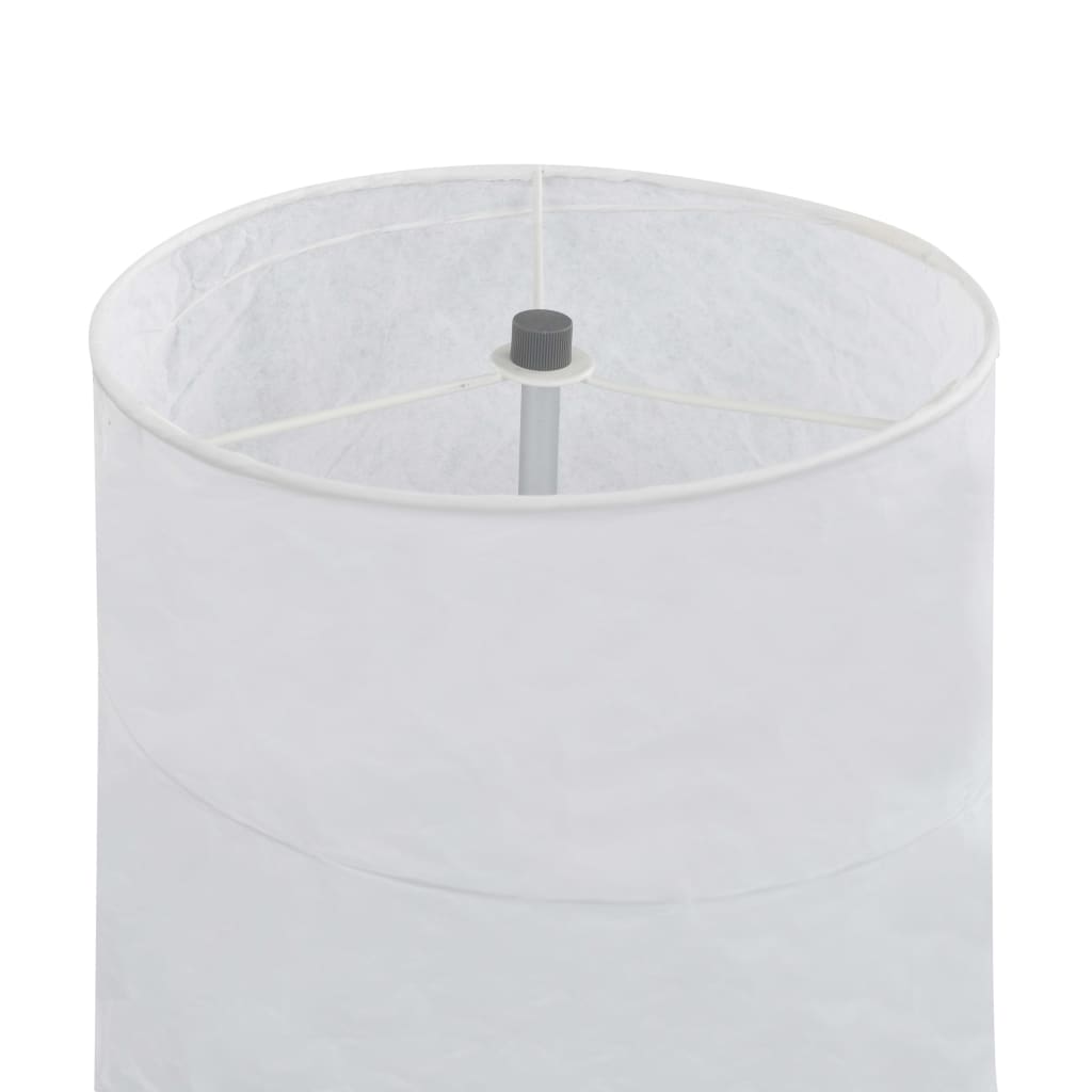 vidaXL Standleuchte 121 cm Weiß E27