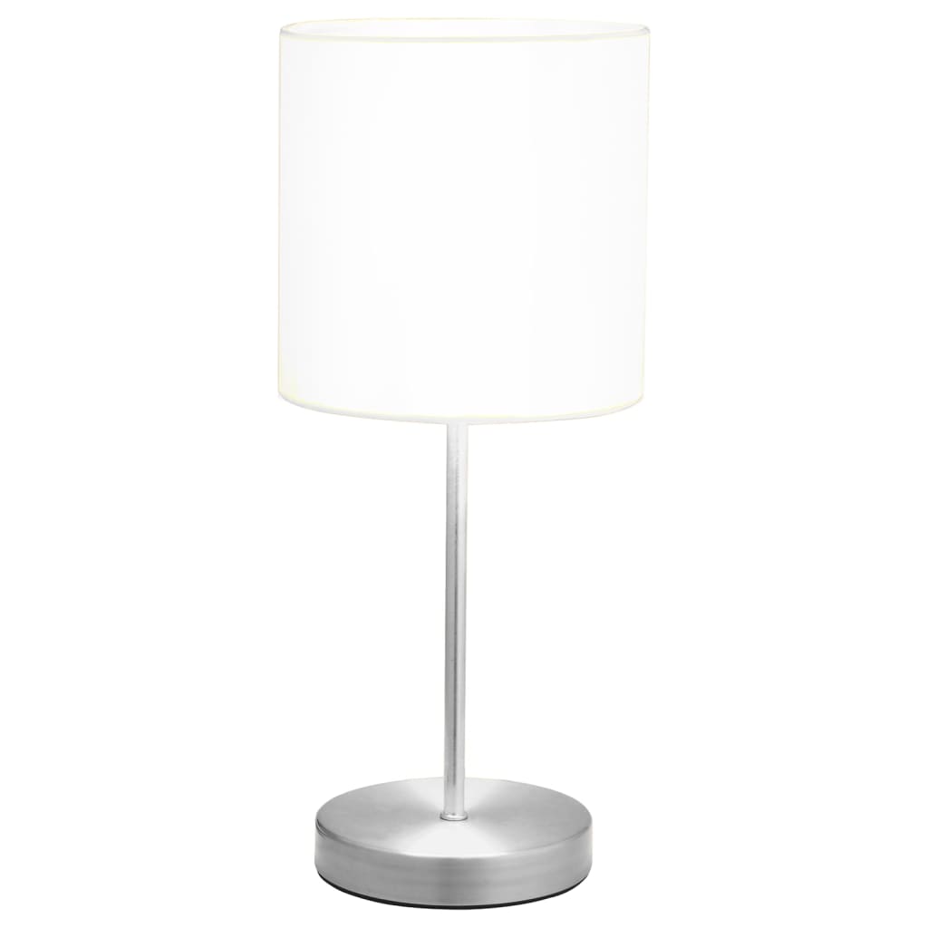 vidaXL Tischlampen 2 Stk. Touch-Sensor Weiß E14