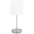 vidaXL Tischlampen 2 Stk. Touch-Sensor Weiß E14