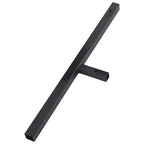 vidaXL Erdbohrer mit Griff 250 mm Stahl Schwarz