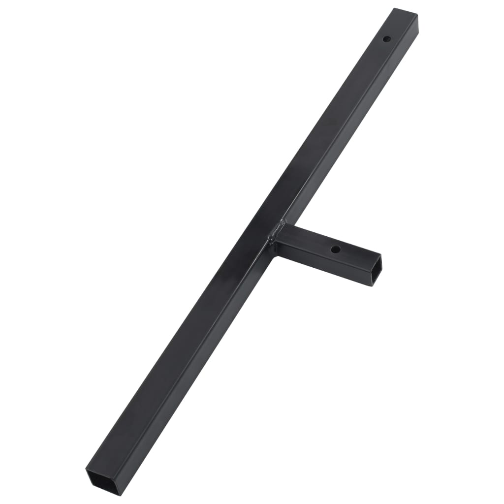 vidaXL Erdbohrer mit Griff 250 mm Stahl Schwarz