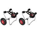 vidaXL Kajakwagen 2 Stk. Aluminium
