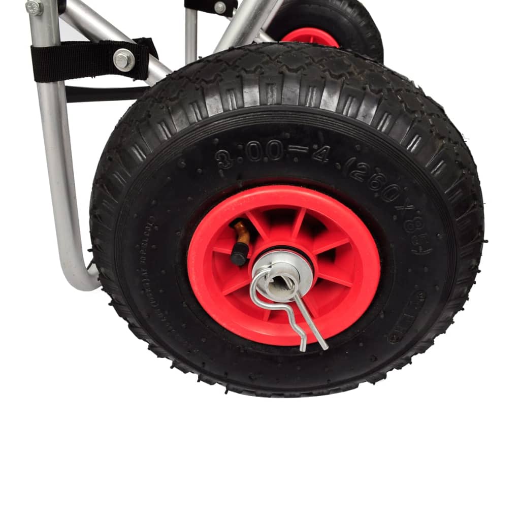 vidaXL Kajakwagen 2 Stk. Aluminium