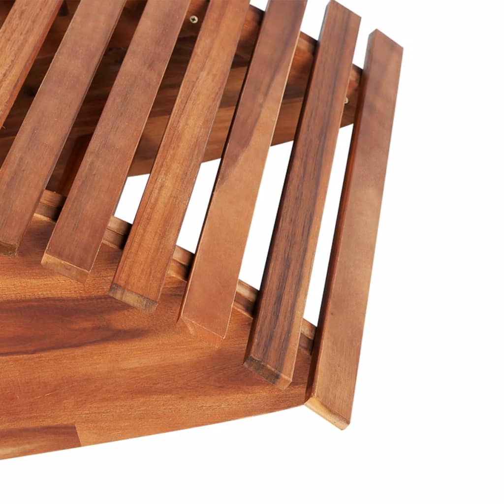 vidaXL Schaukelstühle Sonnenliegen 2 Stk. Akazienholz