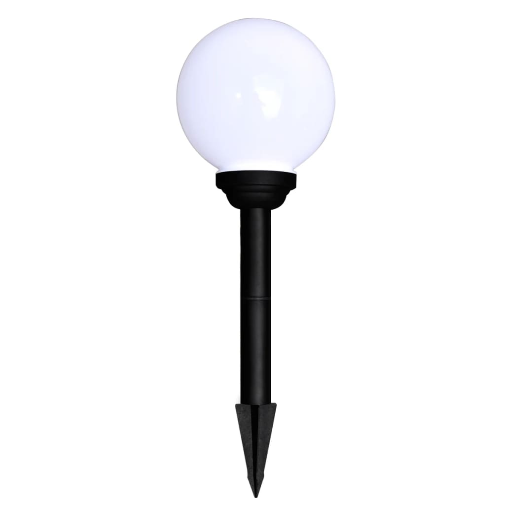 vidaXL Wegeleuchten 6 Stk. LED 20 cm mit Erdspieß