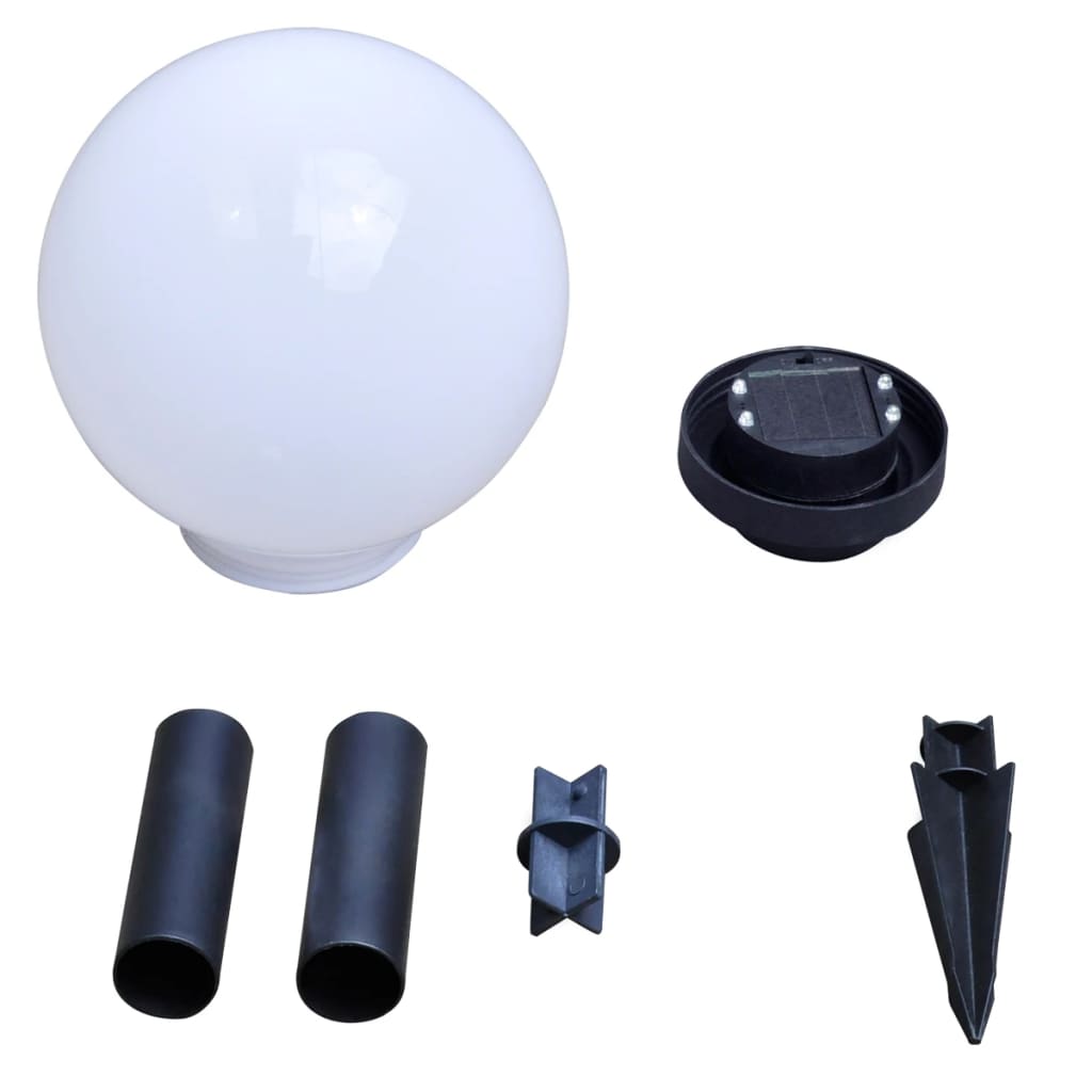 vidaXL Wegeleuchten 6 Stk. LED 20 cm mit Erdspieß