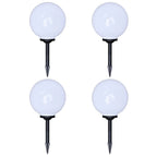 vidaXL Wegeleuchten 4 Stk. LED 30 cm mit Erdspieß