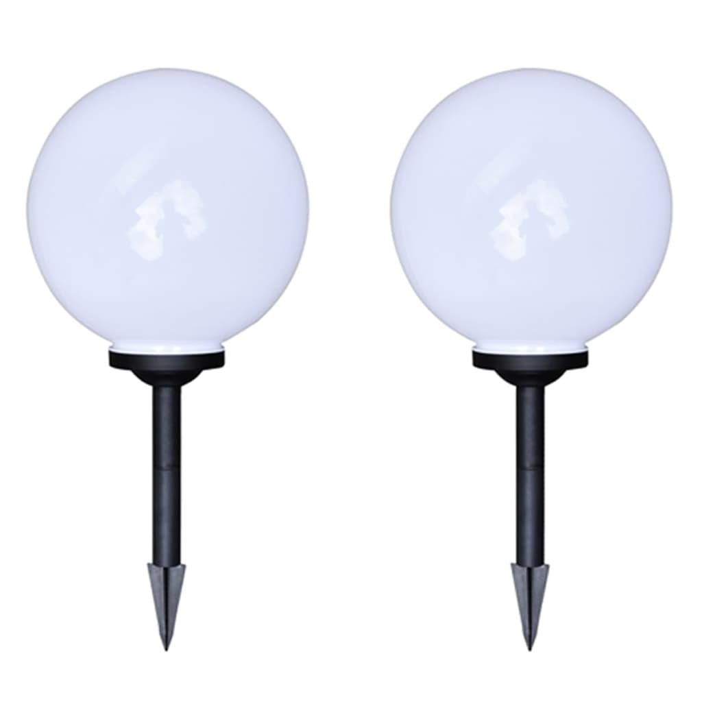 vidaXL Wegeleuchten 4 Stk. LED 30 cm mit Erdspieß