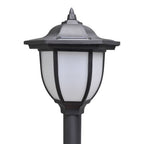 vidaXL Solarleuchten 4 Stk. mit Kette und Pfosten